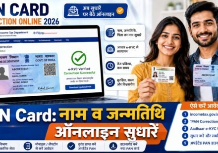 PAN Card Correction Online Process via NSDL Protean Portal