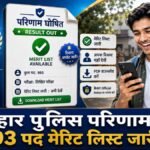 Bihar Police CSBC Constable Operator Result 2026 Merit List Check Banner