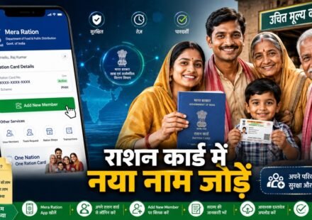 Ration Card Me Naya Naam Kaise Jode Online Offline Process