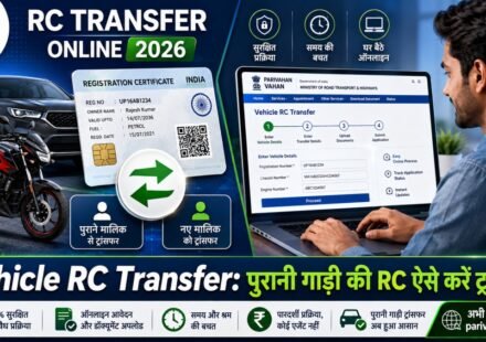 Vehicle RC Transfer Online Process and Check Vehicle Details 1200x675
