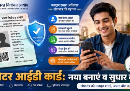 Voter ID Card Online Apply Form 6 and Correction Form 8 Process